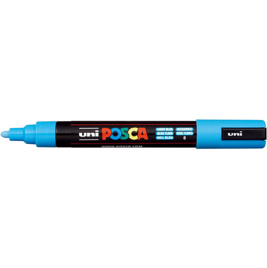 Uni-Marker Pc-5M Posca Light Blue