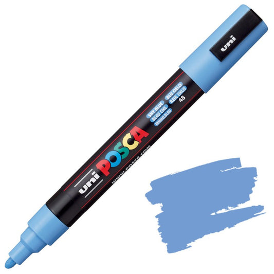 Uni-Marker Pc-5M Posca Sky Blue