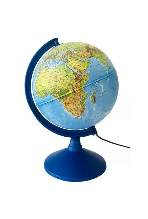 Gr Globe Physical+Political With Light 20Cm