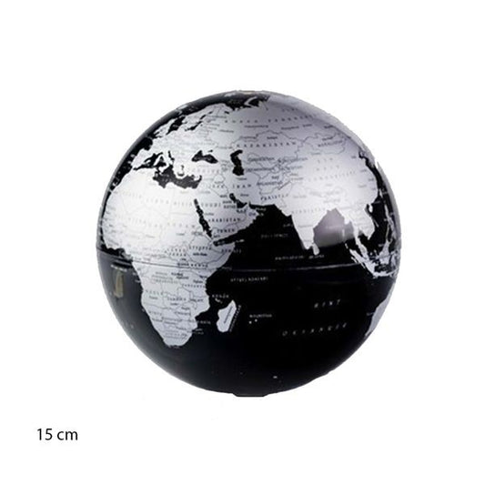 Gr Glob Rrotullues Black 15Cm