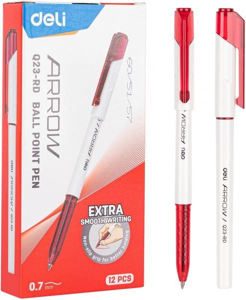 Deli Chemical Ballpoint 0.7 Arrow Q23-Rd 1/12
