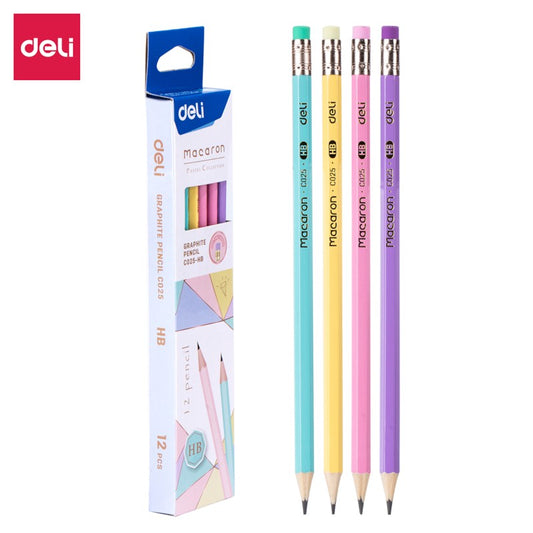 Deli Pencil Macaron C025-Hb 12/1