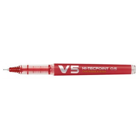 Pilot Roler V5 Hi-Techpoint Red