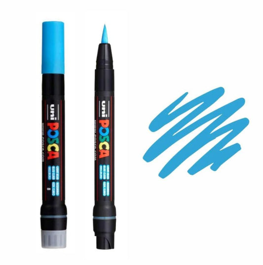 Uni-Marker Pcf-350 Posca Light Blue