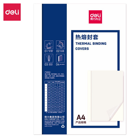 Deli A4 Cover For Soft Binding 20Mm Gb185