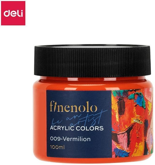 Deli Ngjyre Akril E Kuqe 100Ml C17-Vr