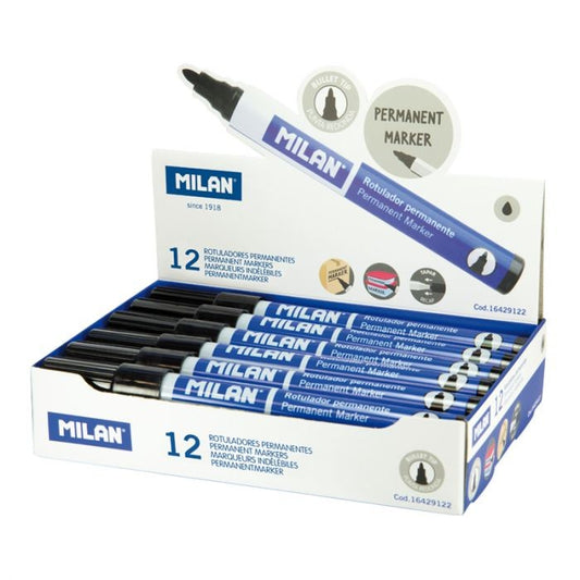 Milan Marker Permanent Black 16429122