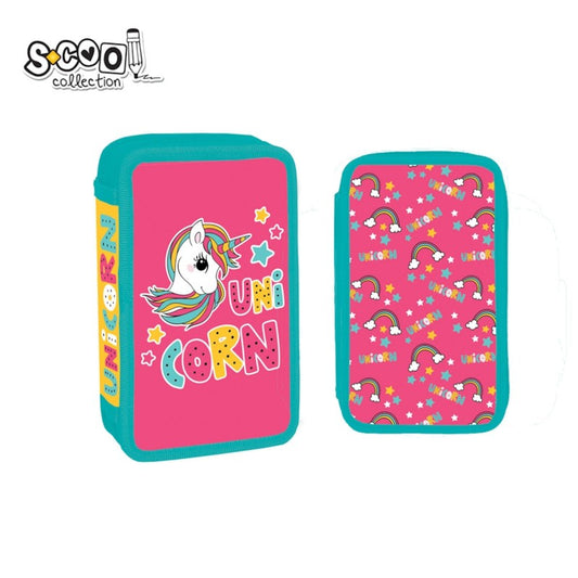 Osh Stuffed Baby Blanket With 2 Zips Unicorn Sc2446