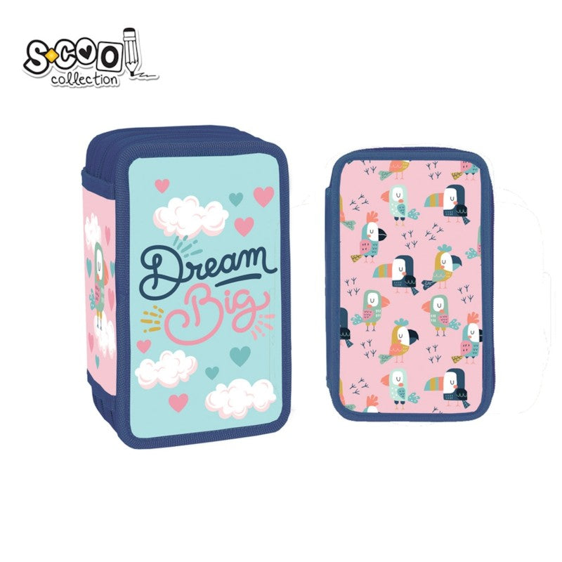 Osh Footmuff Filled With 3 Zips Dream Sc2454