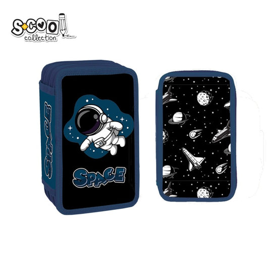 Osh Footmuff Filled With 3 Zips Space Yl119