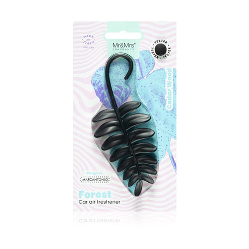 Aromë për veturë Mr&Mrs Fragrance Forest Fern Black Cedar Wood