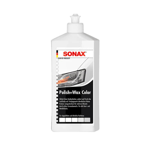SONAX Polir&Wax me Ngjyrë të Bardhë 250ml