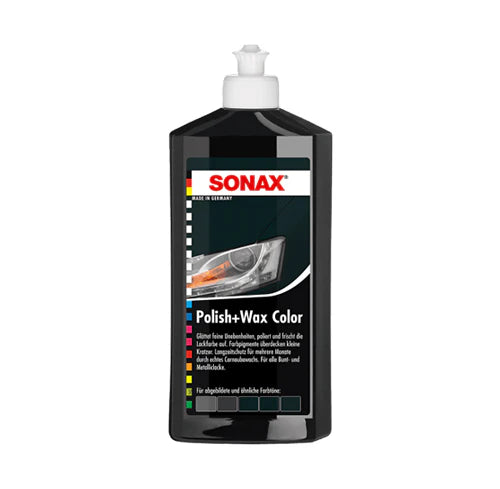 SONAX Polir&wax me Ngjyrë të Zezë 250ml