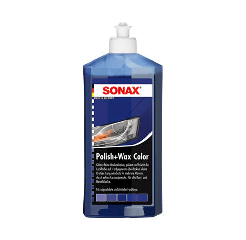 SONAX Polir&wax me Ngjyrë të Kaltërt 250ml