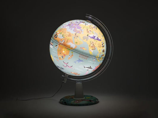 Gr Glob My Wild World Me Drite + Usb 26Cm
