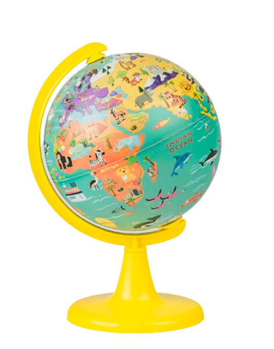 Gr Glob My Wild World + 100Pcs Puzzle 15Cm