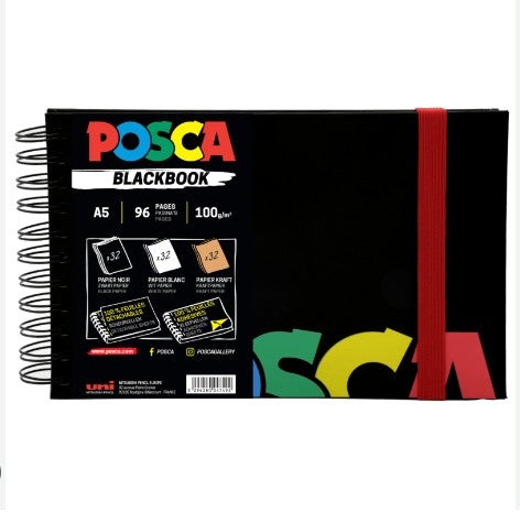 Uni Black Sketchbook A5