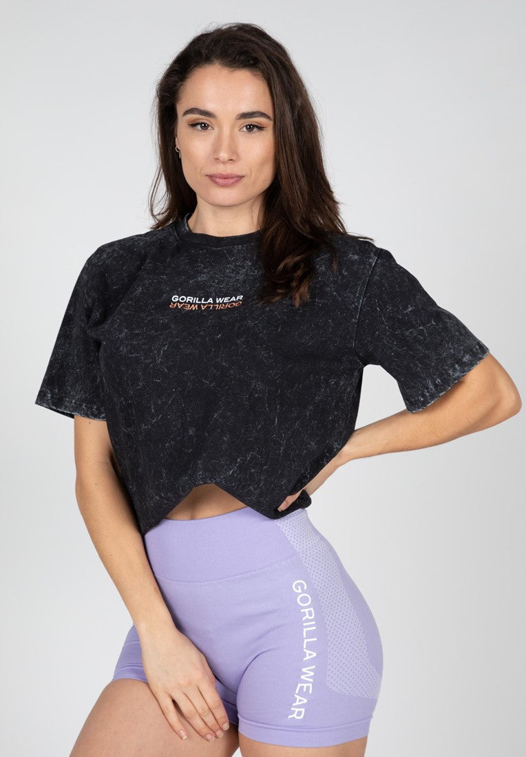 Medina Oversized T-Shirt - Washed Black 