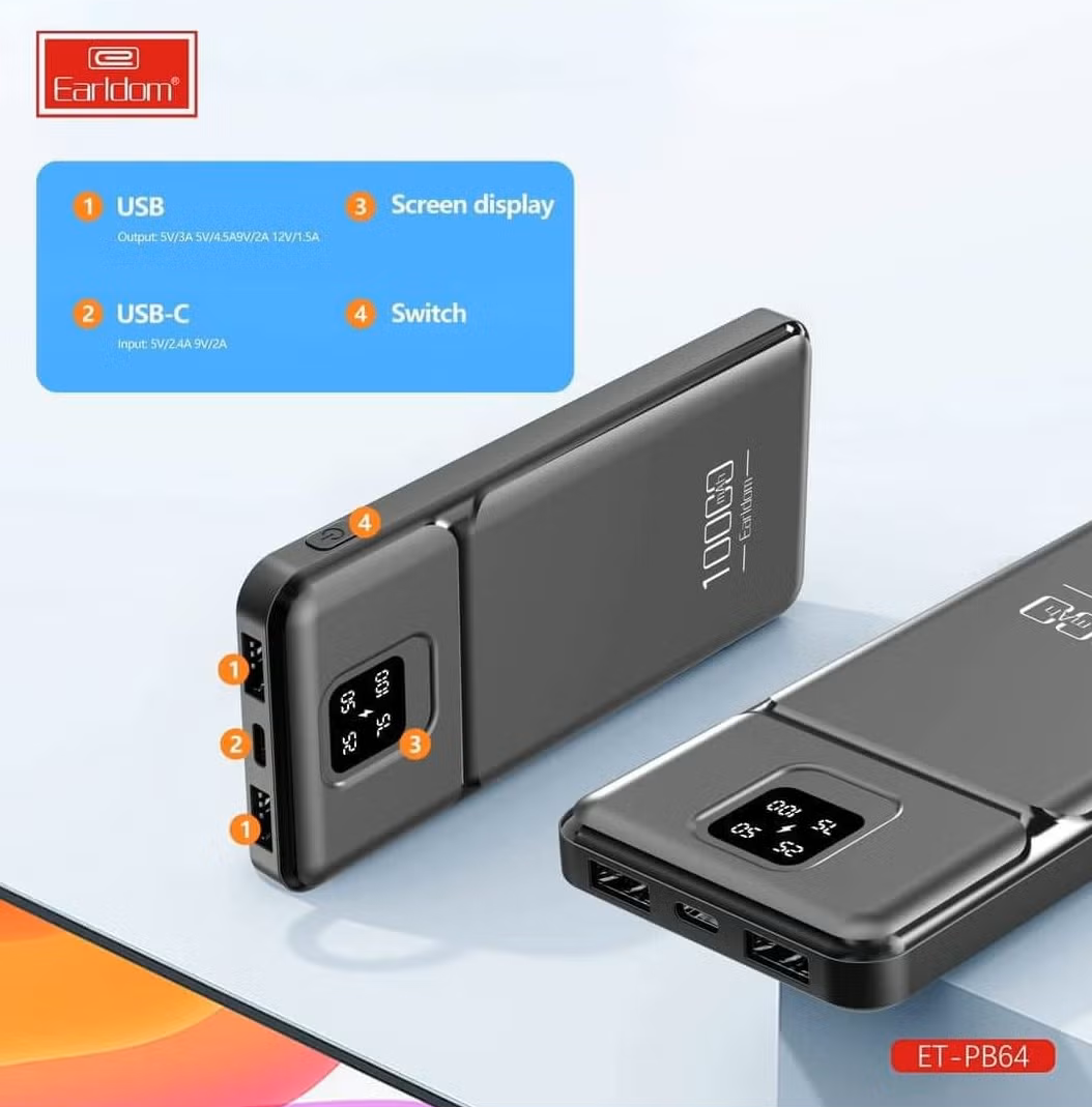 Powerbank Earldom 10000mAh PB64