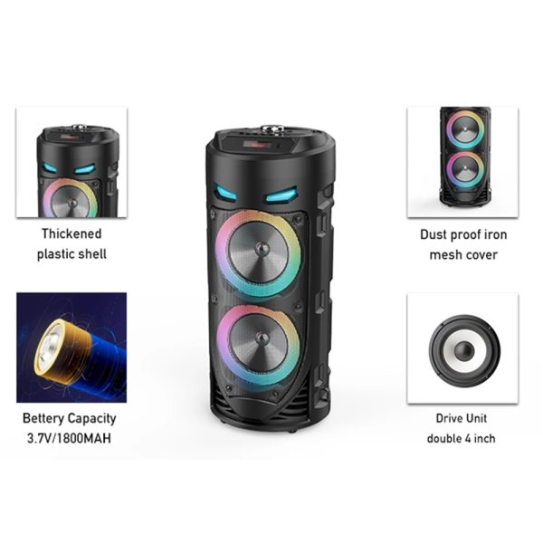 Speaker Super Bass ZQS4239S