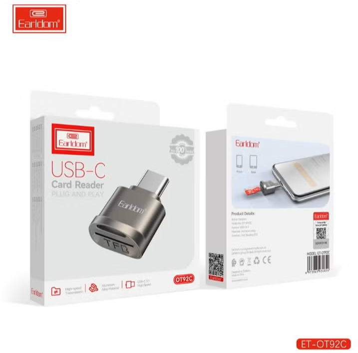 Mini SD Card Lexues per USB-C Earldom OT-92C