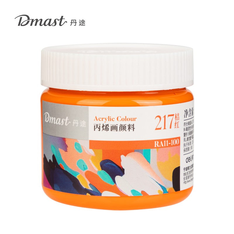 Deli Ngjyre Akril 100Ml 217 Orange Red