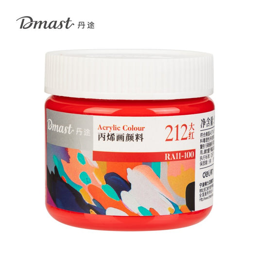 Deli Ngjyre Akril 100Ml 212 Red