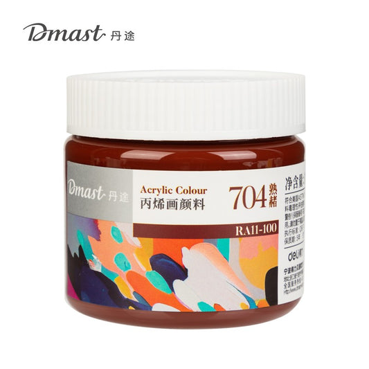 Deli Ngjyre Akril 100Ml 704 Burnt Sienna