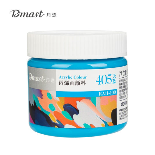 Deli Ngjyre Akril 100Ml 405 Cerulean Blue