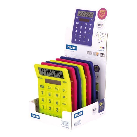 Milan Kalkulator 10-Digit Acid 159906Acd