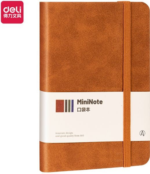 Deli Agenda A6 Mininote Brown Bp118