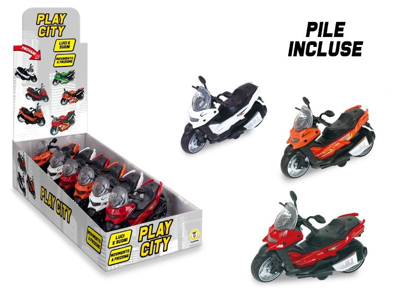 Teo Toy Scooter With Lights And Sounds 3 Colors