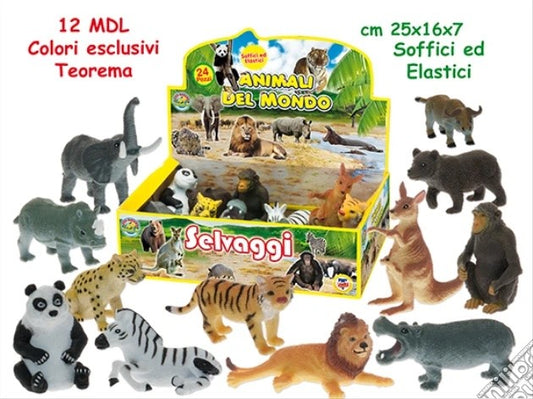 Teo Loder Geo Nature Soft Animals From Savanna 12 Models
