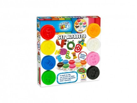 Teo Plasteline Set Shkronja 8Pcs 28Gr 21124552