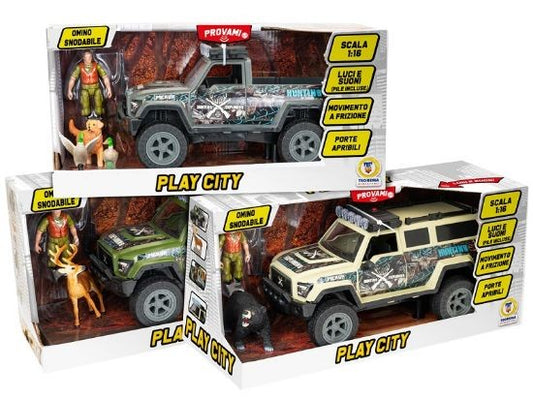 Teo Loder Play City Playset Safari Me Drita Dhe Zera 3 Modele 12124531