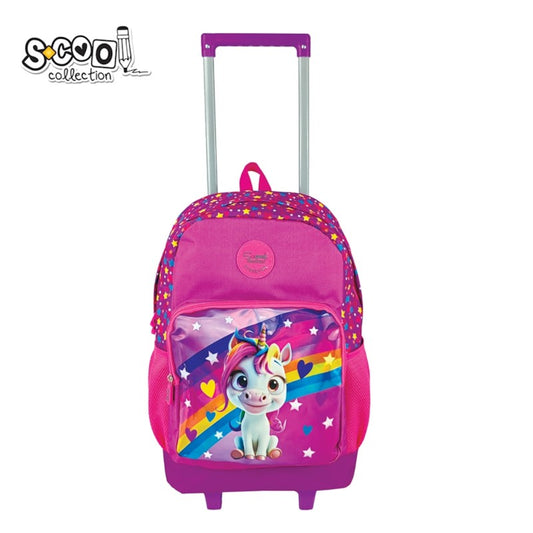 Osh Cante With Wheels Unicorn 45X32X16.5Cm Sc3038