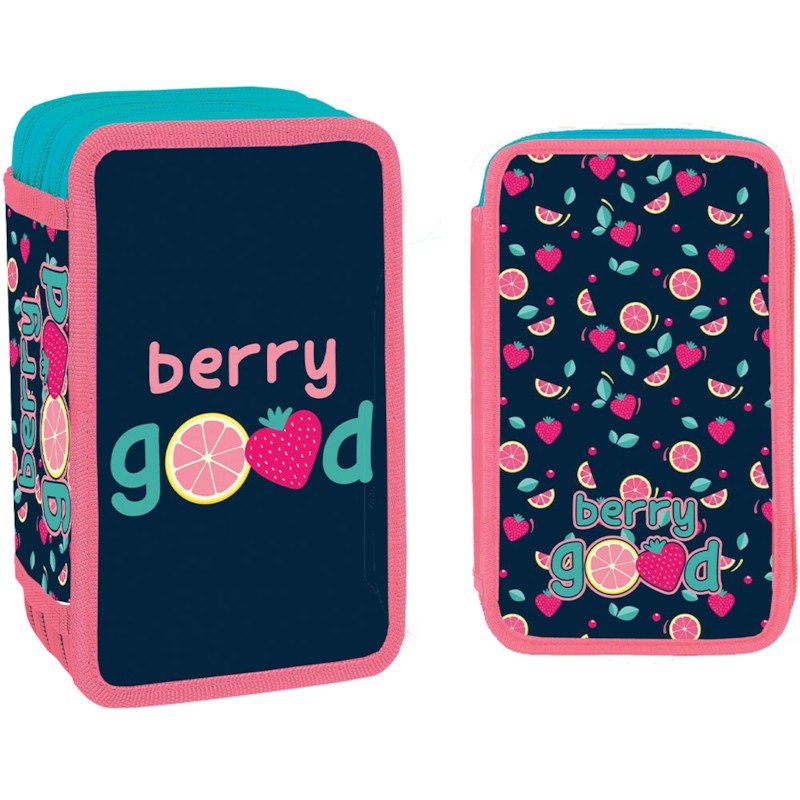 Osh Fotrolle With 3 Zips Berry Good Sc2937