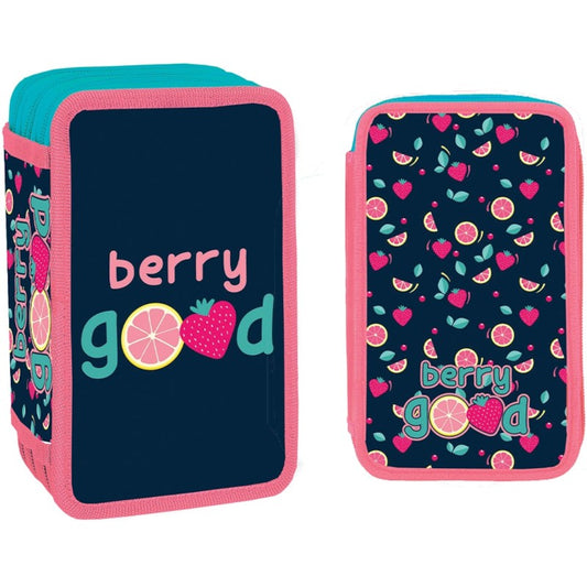 Osh Fotrolle With 3 Zips Berry Good Sc2937