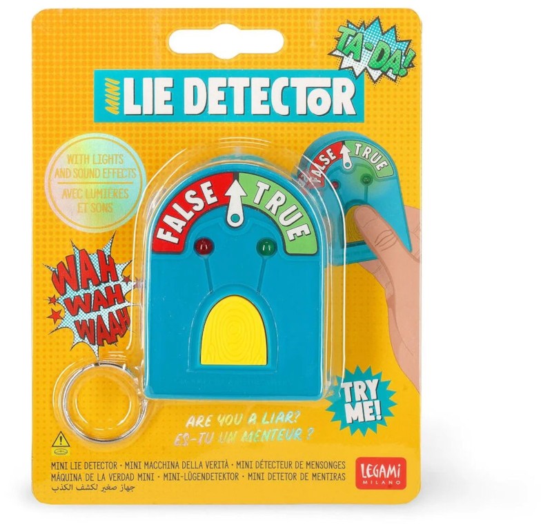 Key Chain with Lie Detector Game Mld0001