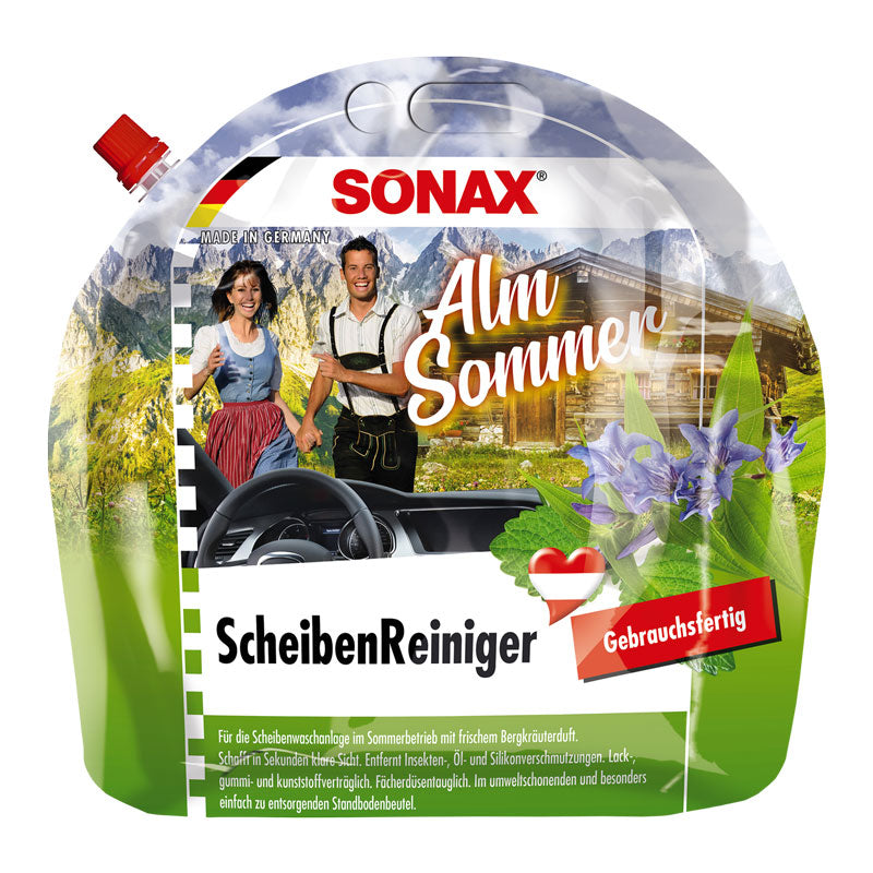 SONAX Ready-to-use glass cleaner Alm Summer, 3 L