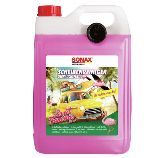 SONAX Uje për xhama i gatshem Sweet Flamingo, 5 L