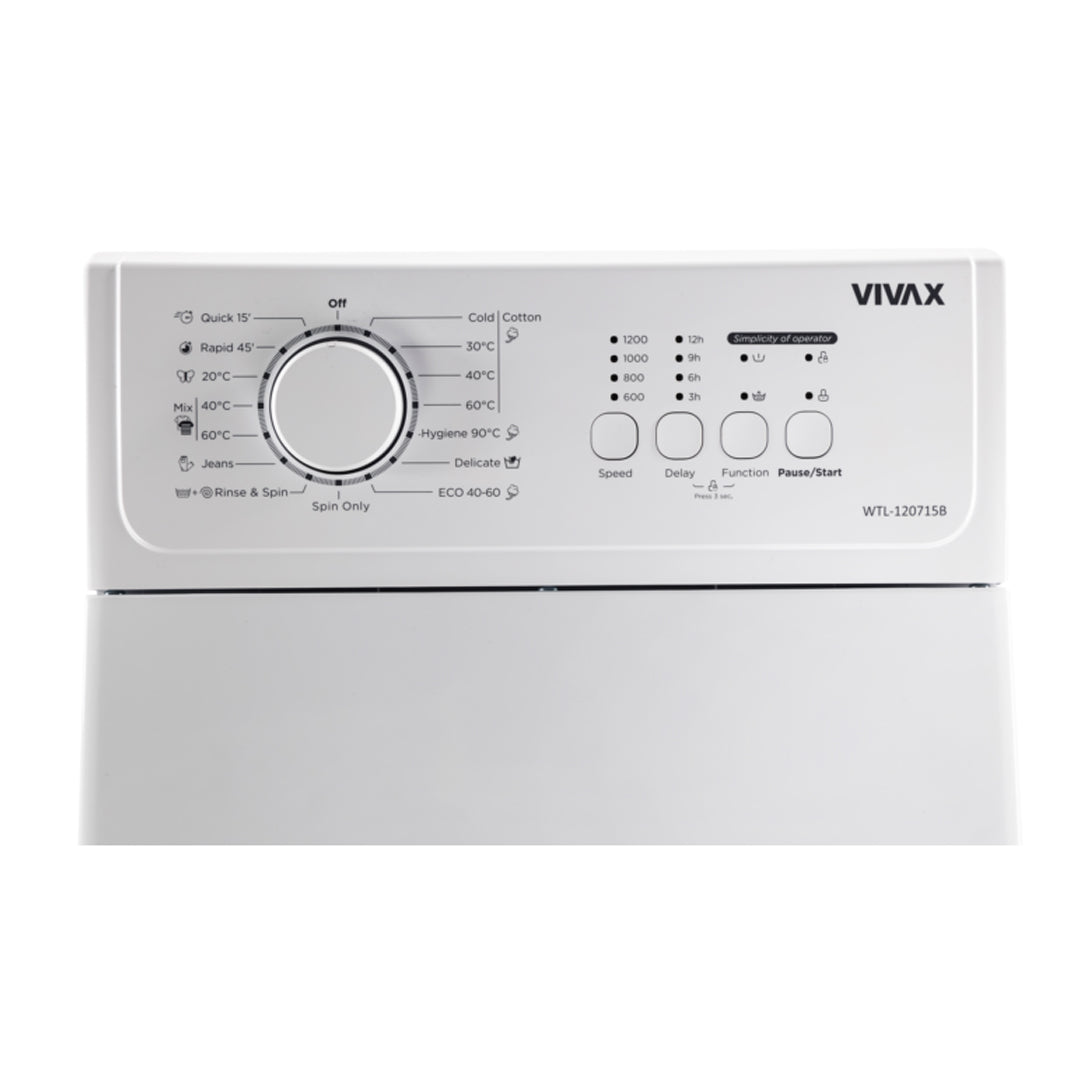 Lavatriqe WTL 120715B VIVAX 7kg