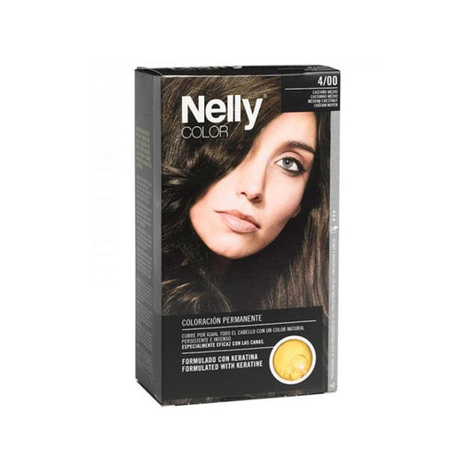 Nelly color hair dye 50+50 ml 4/00