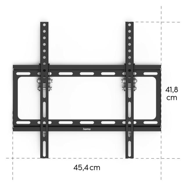 Mbajtes Per TV 32''- 75'' 35kg Hama