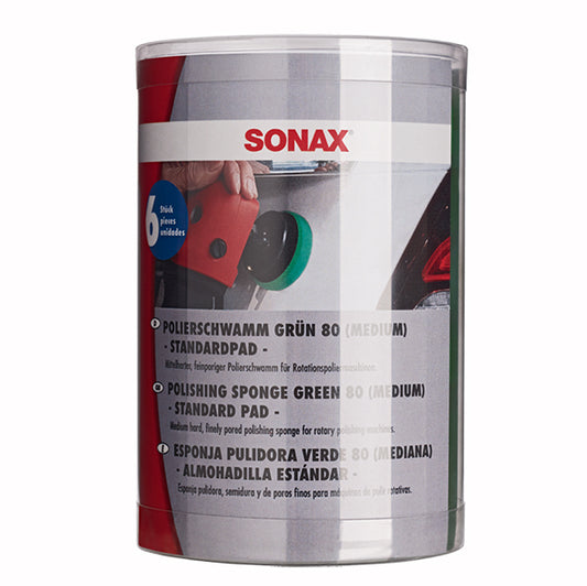 SONAX Profiline Polishing Sponge Green 80