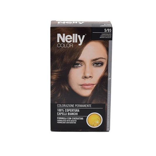 Nelly color hair dye 50+50 ml 5/90