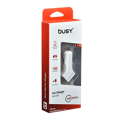 Car charger-Iphone 2.1 A White