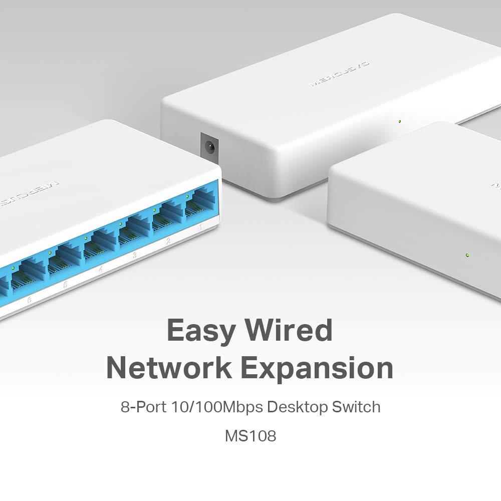 Internet Switch MS108 10/100Mbps Mercusys