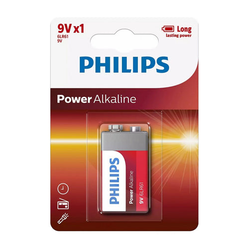 Philips Bateri 6LR61 9V Alkalin 1 copa