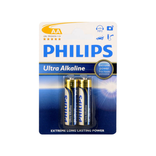 Philips AA Ultra Alkaline batteries 2 sets